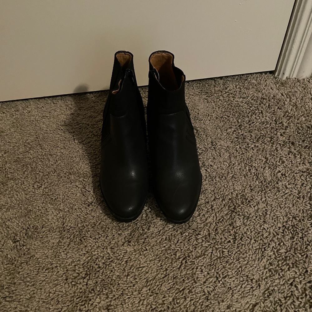 Natural Soul Black Nadia Heeled Boot